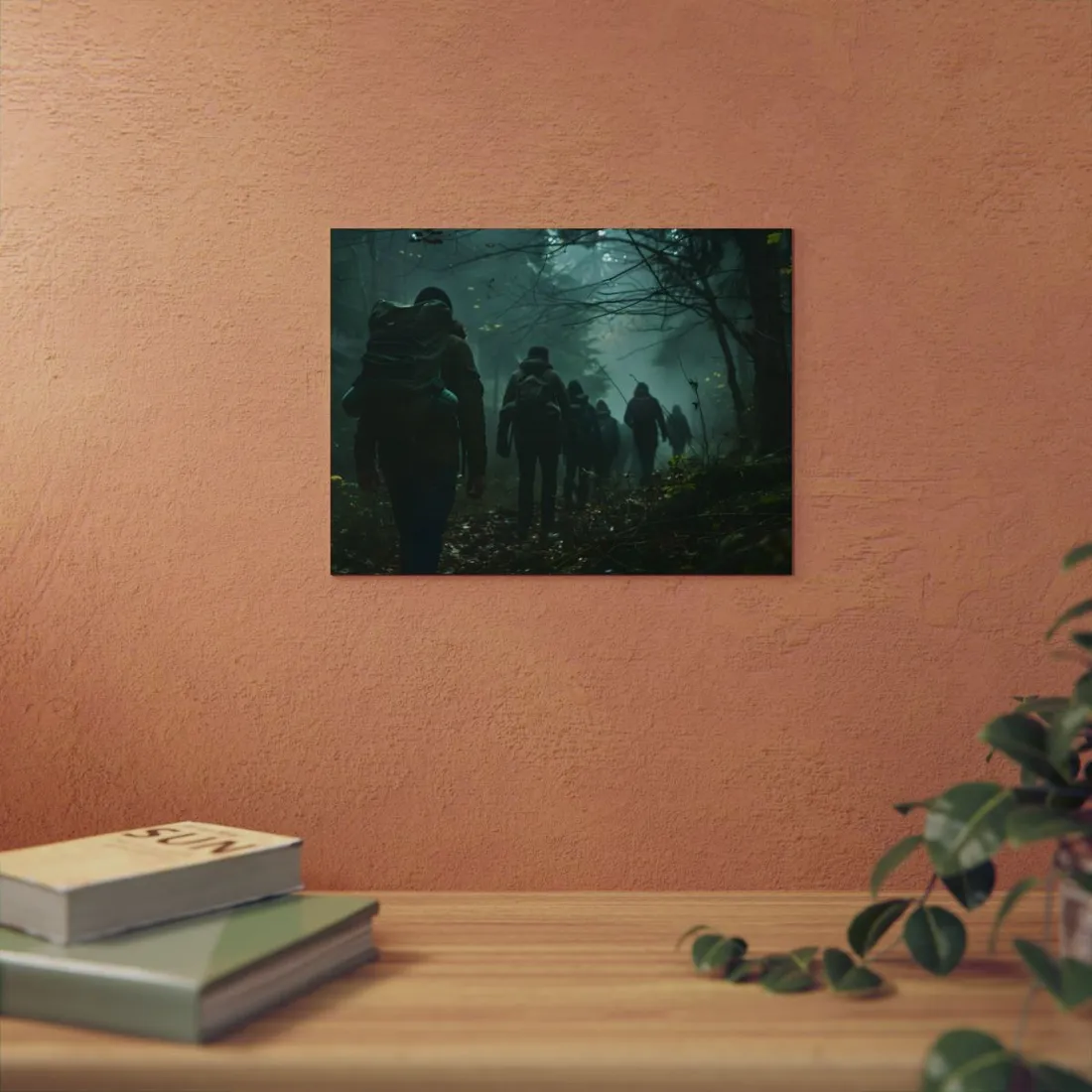 Embark on a Mysterious Forest Quest: Adventure Awaits! - Metal Poster
