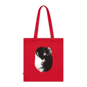 Dark-Haired Figure in Profile Tote Bag