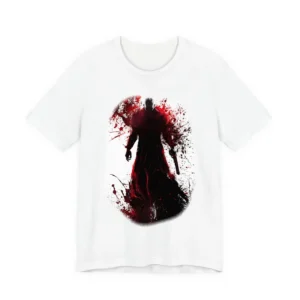 Gunman in Red Ink Splatter T-Shirt