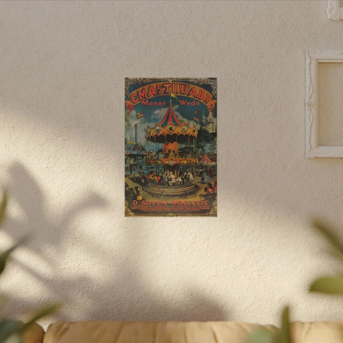Enchanted Castle Dreams: Vintage Disneyland Magic - Canvas