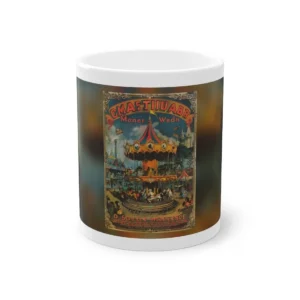 Vintage Carousel with Horses Mug