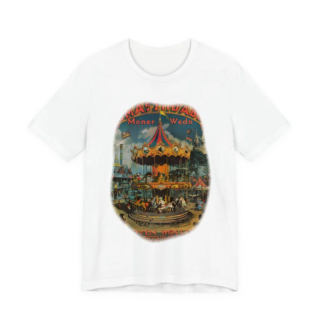 Enchanted Castle Dreams: Vintage Disneyland Magic - T-Shirt (White)
