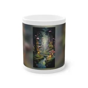 Mushroom Forest Village Mug
