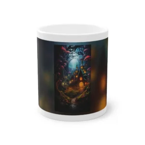 Fairy Cottage in Mushroom Forest Mug