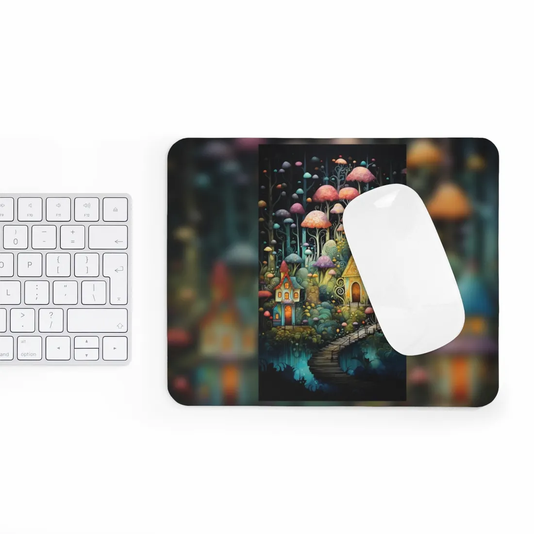 Enchanted Forest Fairies: A Classic Whimsical - Mouse Pad