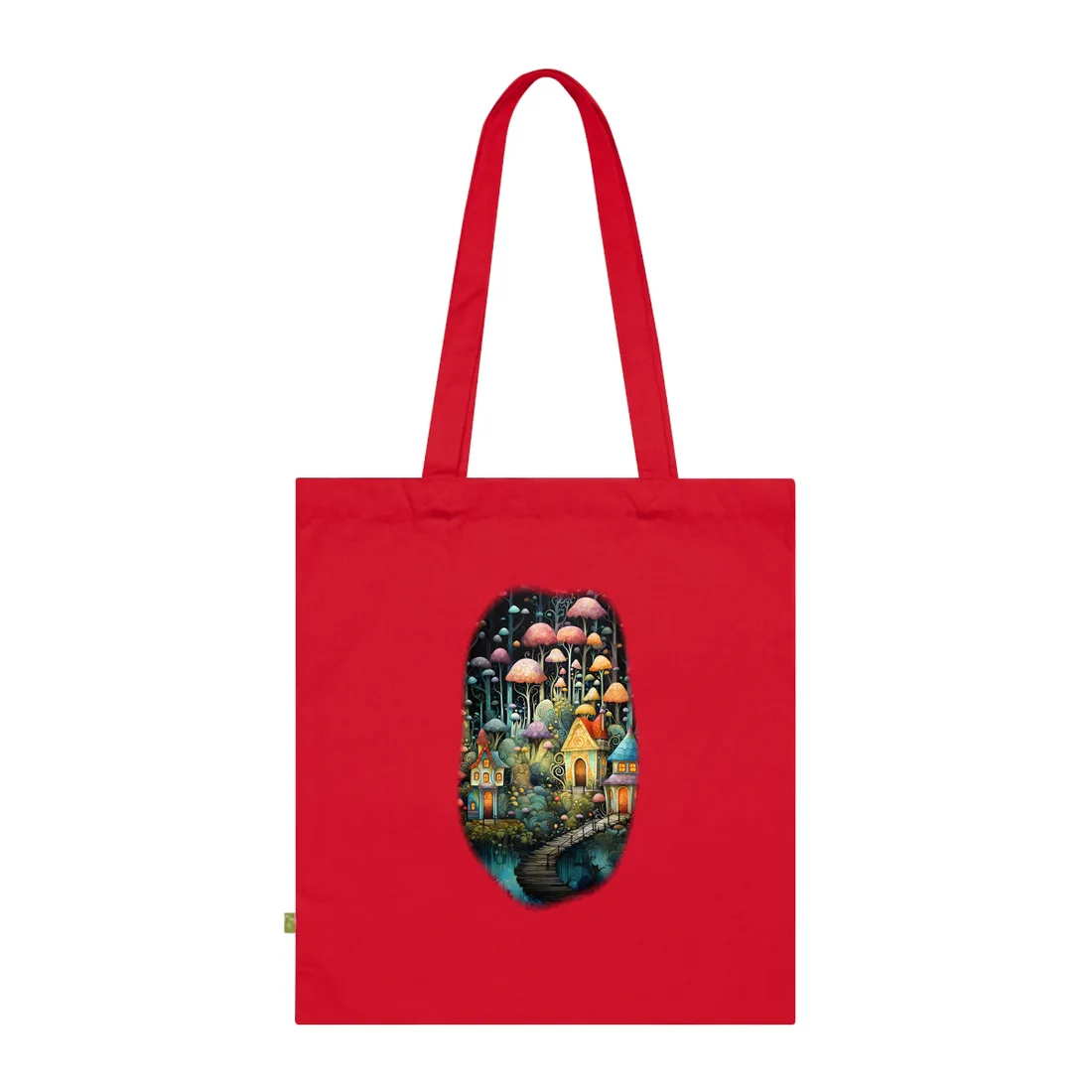 Enchanted Forest Fairies: A Classic Whimsical - Tote Bag (Classic Red)