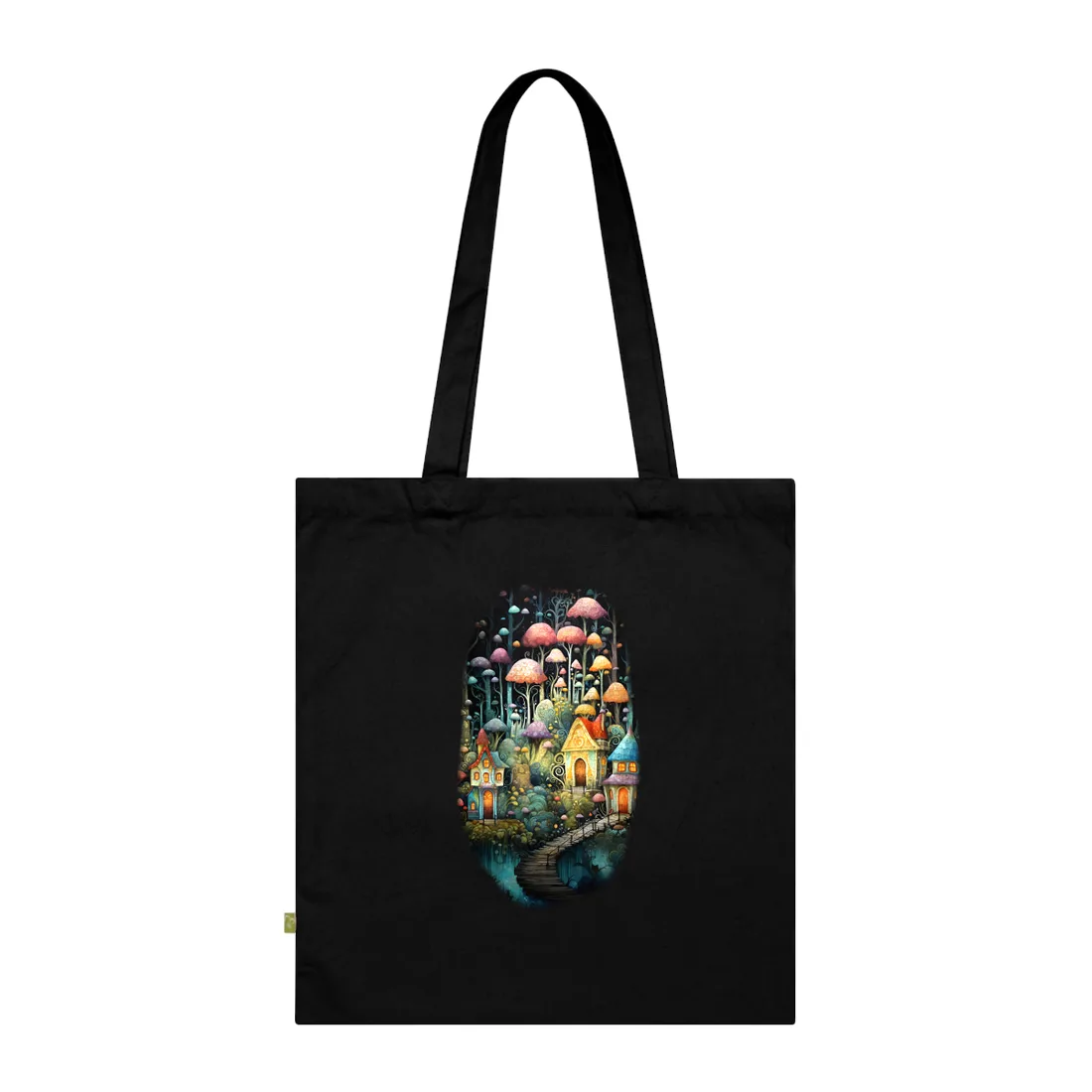 Enchanted Forest Fairies: A Classic Whimsical - Tote Bag (Black)