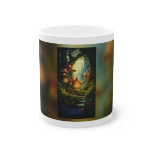 Fairy Cottage in Forest Mug