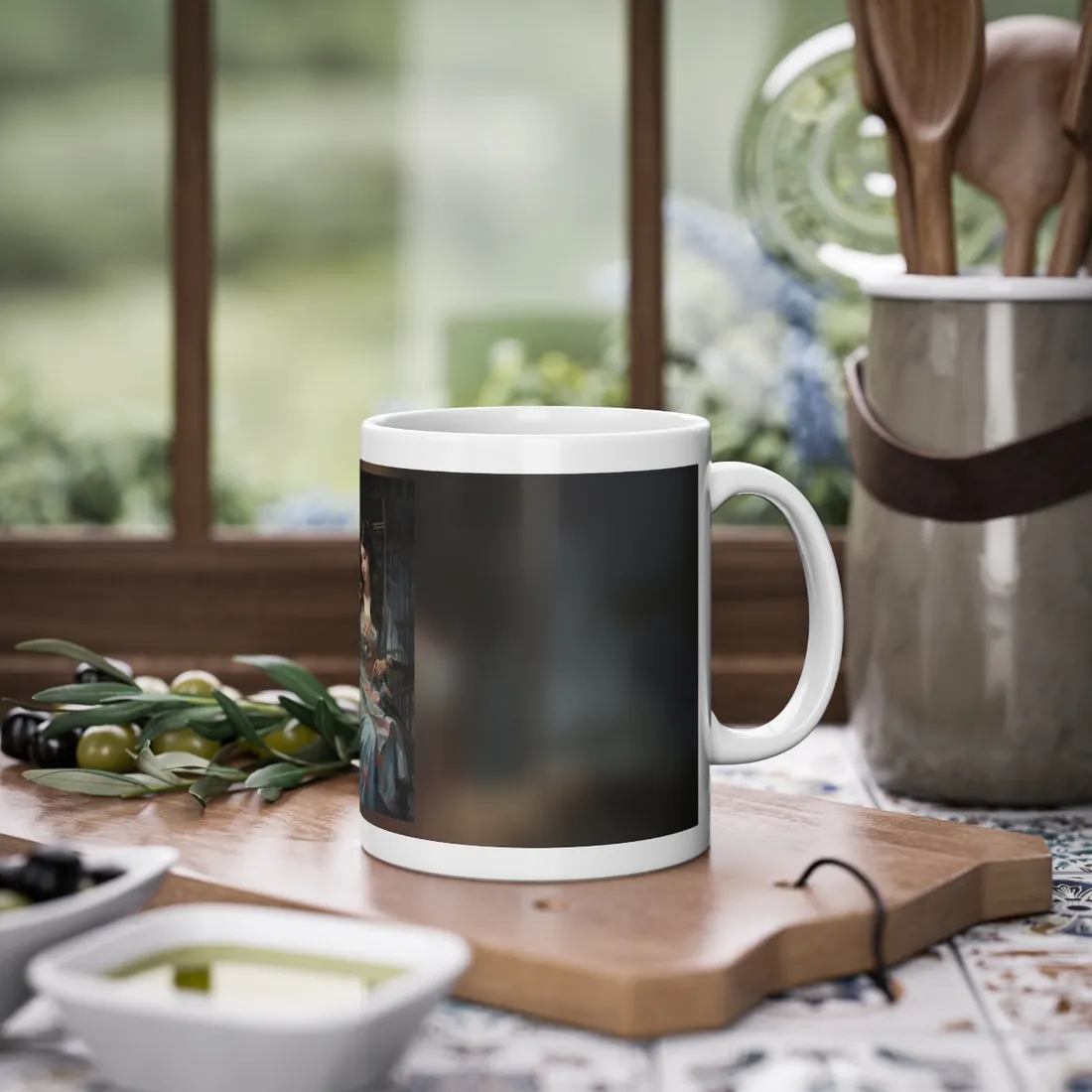 Enigmatic Guardian: A Closer Look - Mug