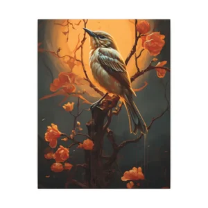 Songbird at Dusk Canvas Print