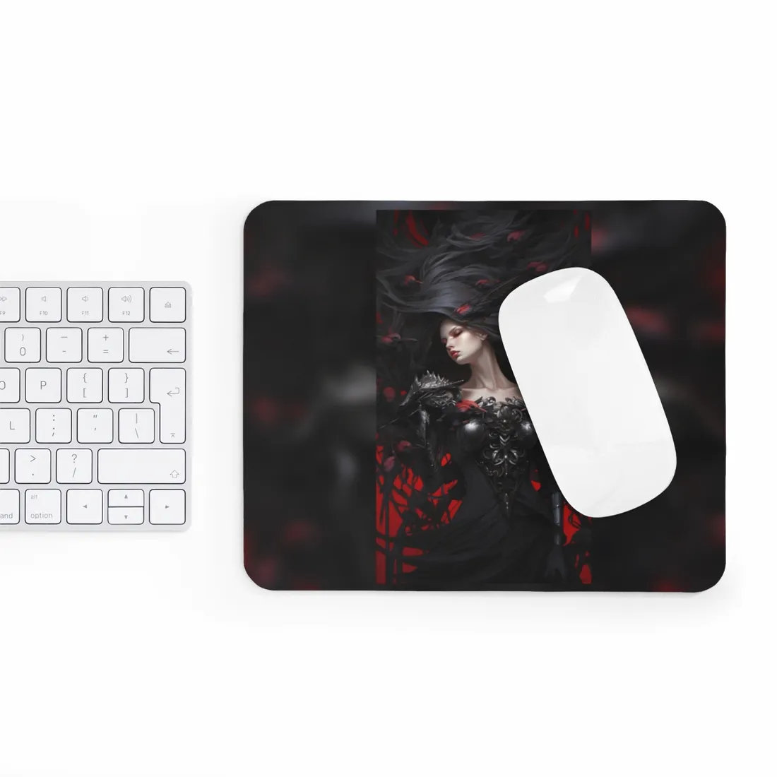 Enigmatic Songbird: Nature's Guardian Art - Mouse Pad