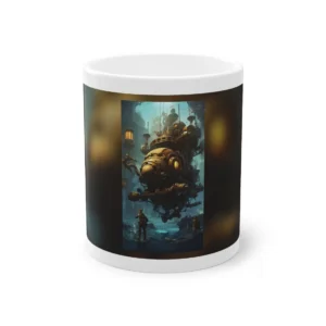 Brass Steampunk Machine Mug