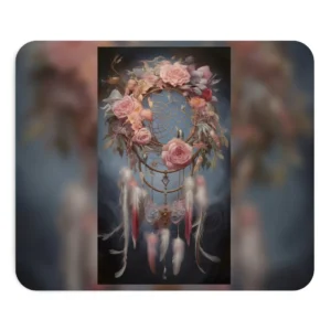 Rose Dreamcatcher Mouse Pad