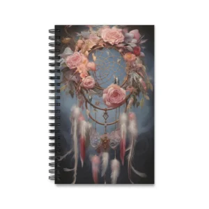 Rose Dreamcatcher Spiral Notebook