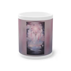 Pink Dreamcatcher over Lake Mug