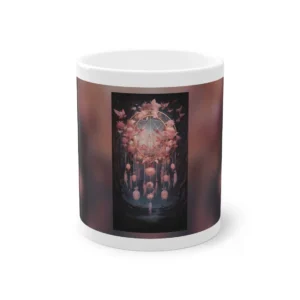 Pink Dreamcatcher in Forest Mug