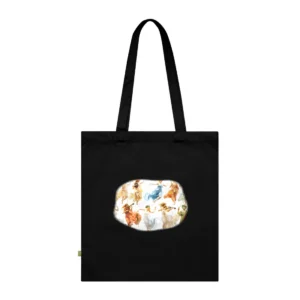 Musician Figures in Flowing Robes Tote Bag