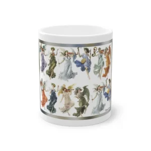Classical Women Playing Instruments Mug