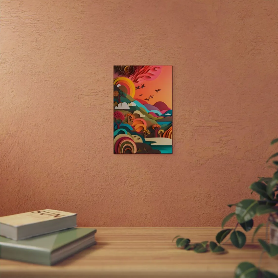 European Quilled Artwork: A Masterpiece of Paper Intricacy - Metal Poster