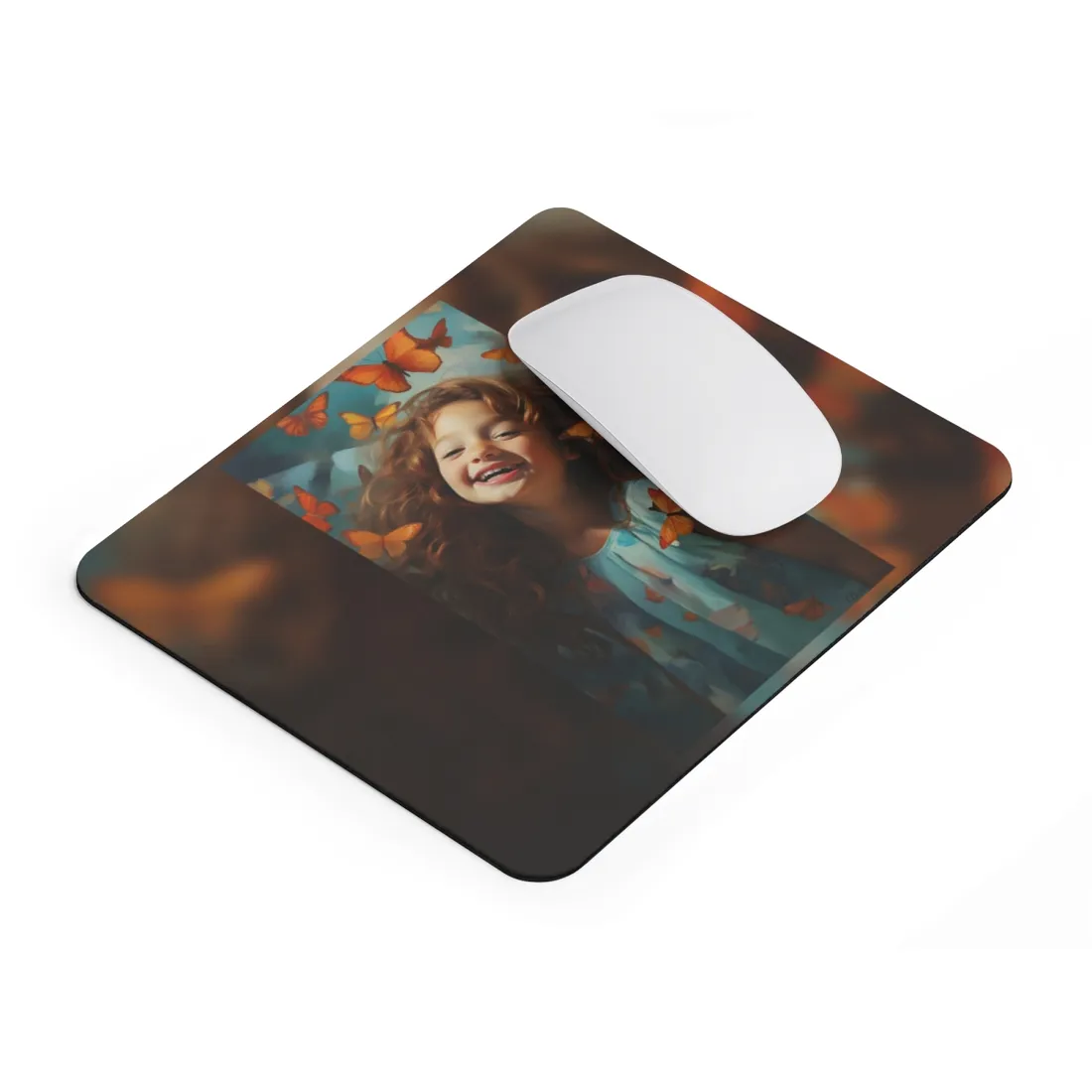 Everyday Moments: Portrait of a Young Child - Mouse Pad