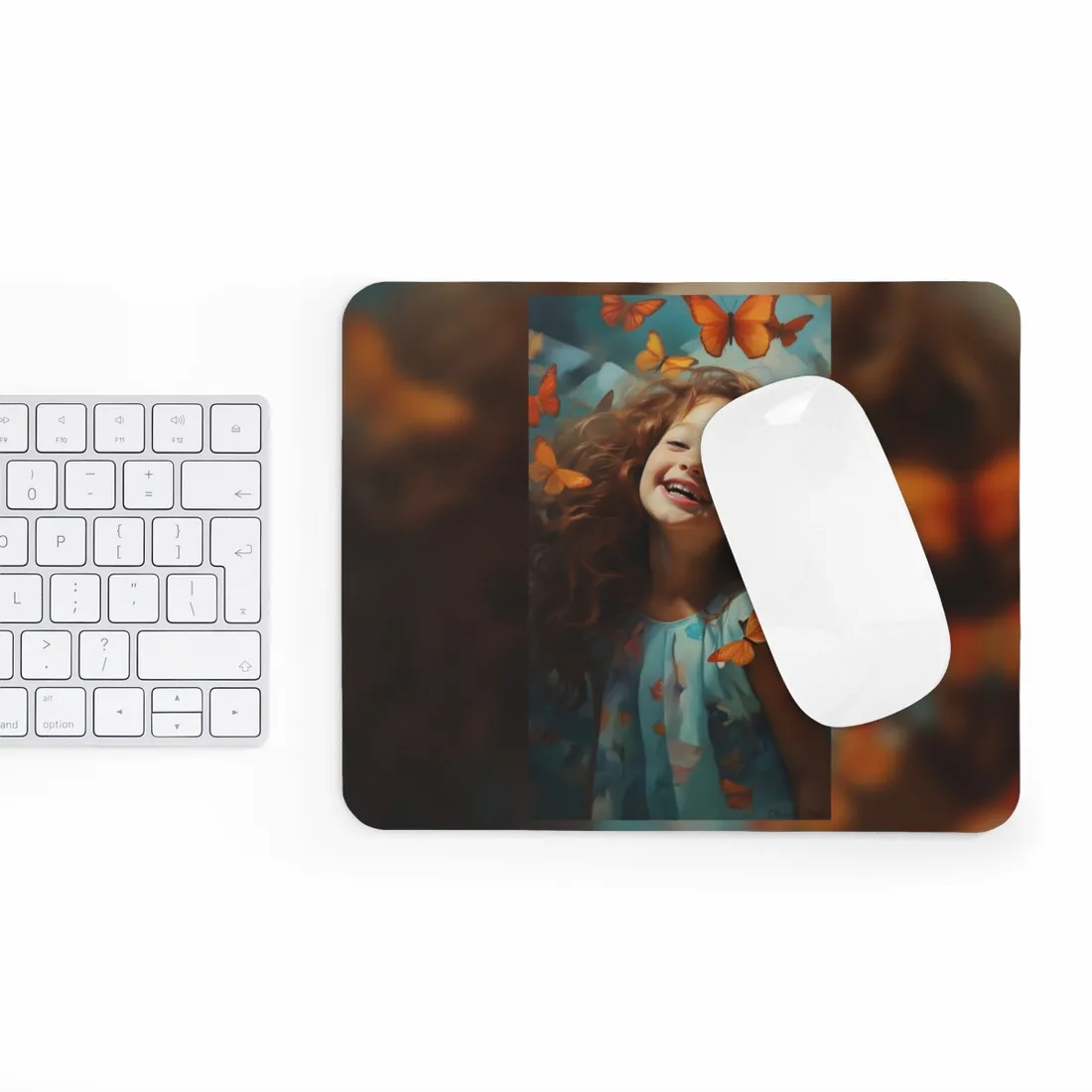 Everyday Moments: Portrait of a Young Child - Mouse Pad