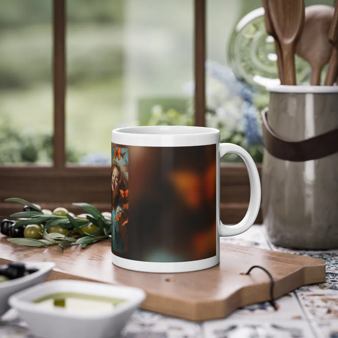 Everyday Moments: Portrait of a Young Child - Mug