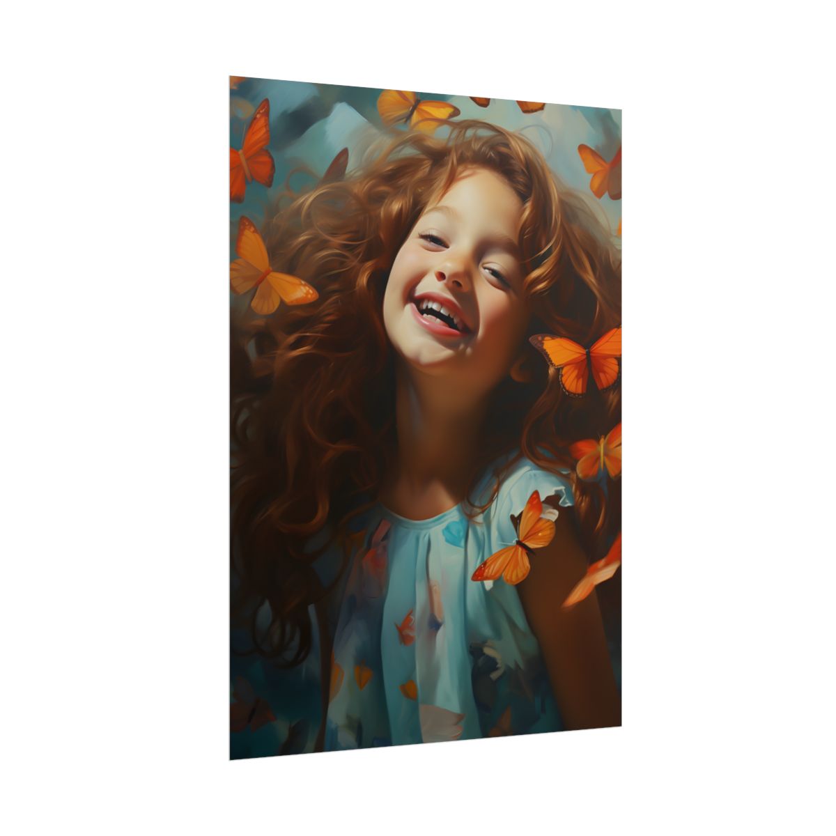 Everyday Moments: Portrait of a Young Child - Poster