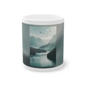 Misty Mountain River Valley Mug