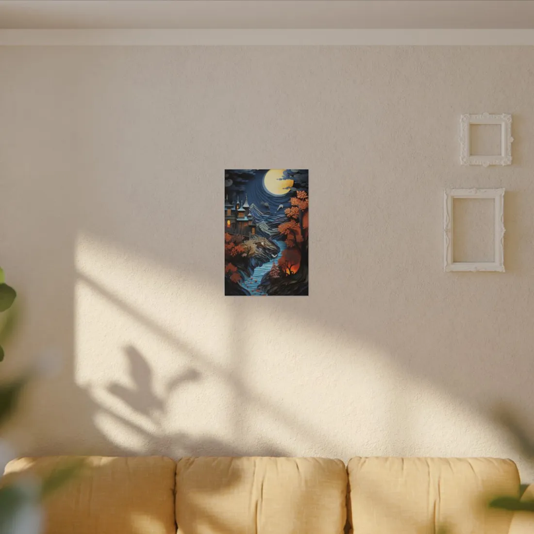 Eye-Catching European Landscape: Realistic Paper Quilling - Canvas