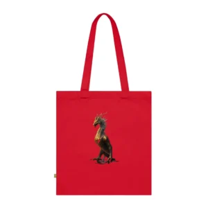 Golden Dragon at Sunset Tote Bag