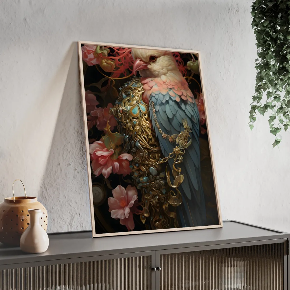 Fantasy Outdoor Guardian: Enchanted Costume - Framed Poster