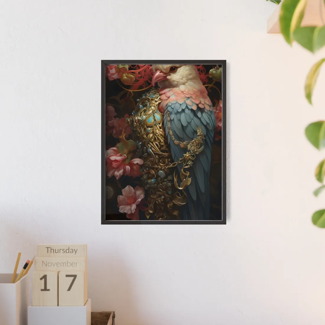 Fantasy Outdoor Guardian: Enchanted Costume - Framed Poster