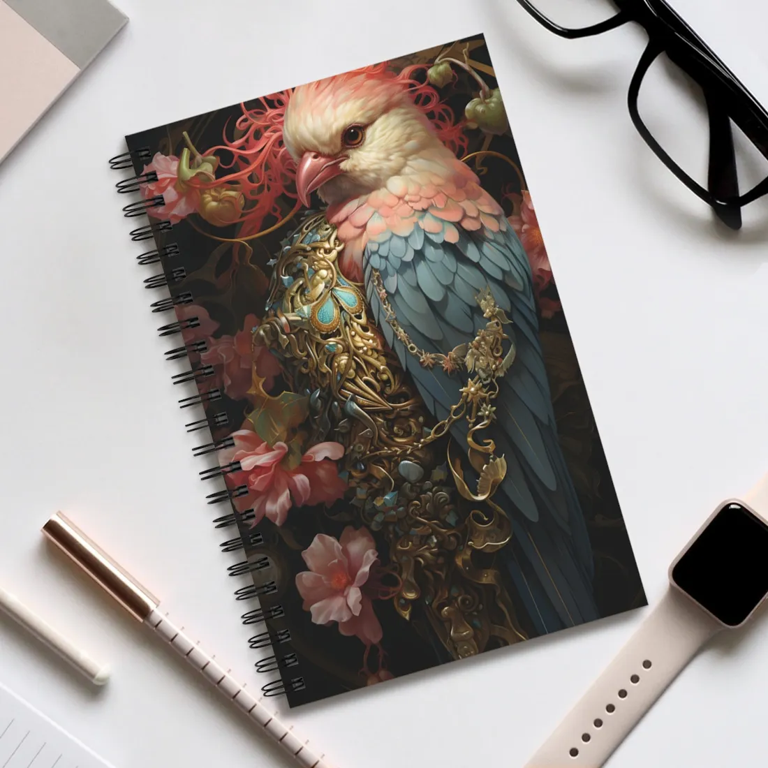 Fantasy Outdoor Guardian: Enchanted Costume - Spiral Notebook