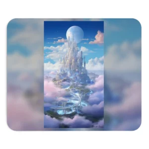 Fantasy Castle in the Clouds Mouse Pad