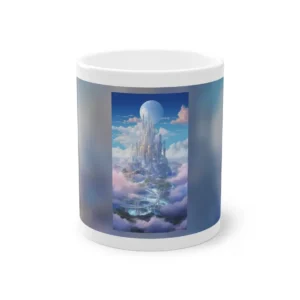 Fantasy Castle in the Clouds Mug
