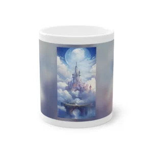 Fantasy Castle in Clouds Mug