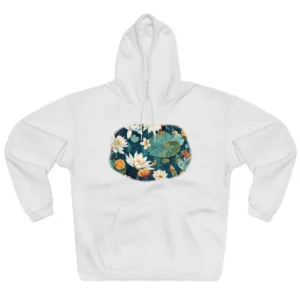 Water Lilies and Citrus Hoodie