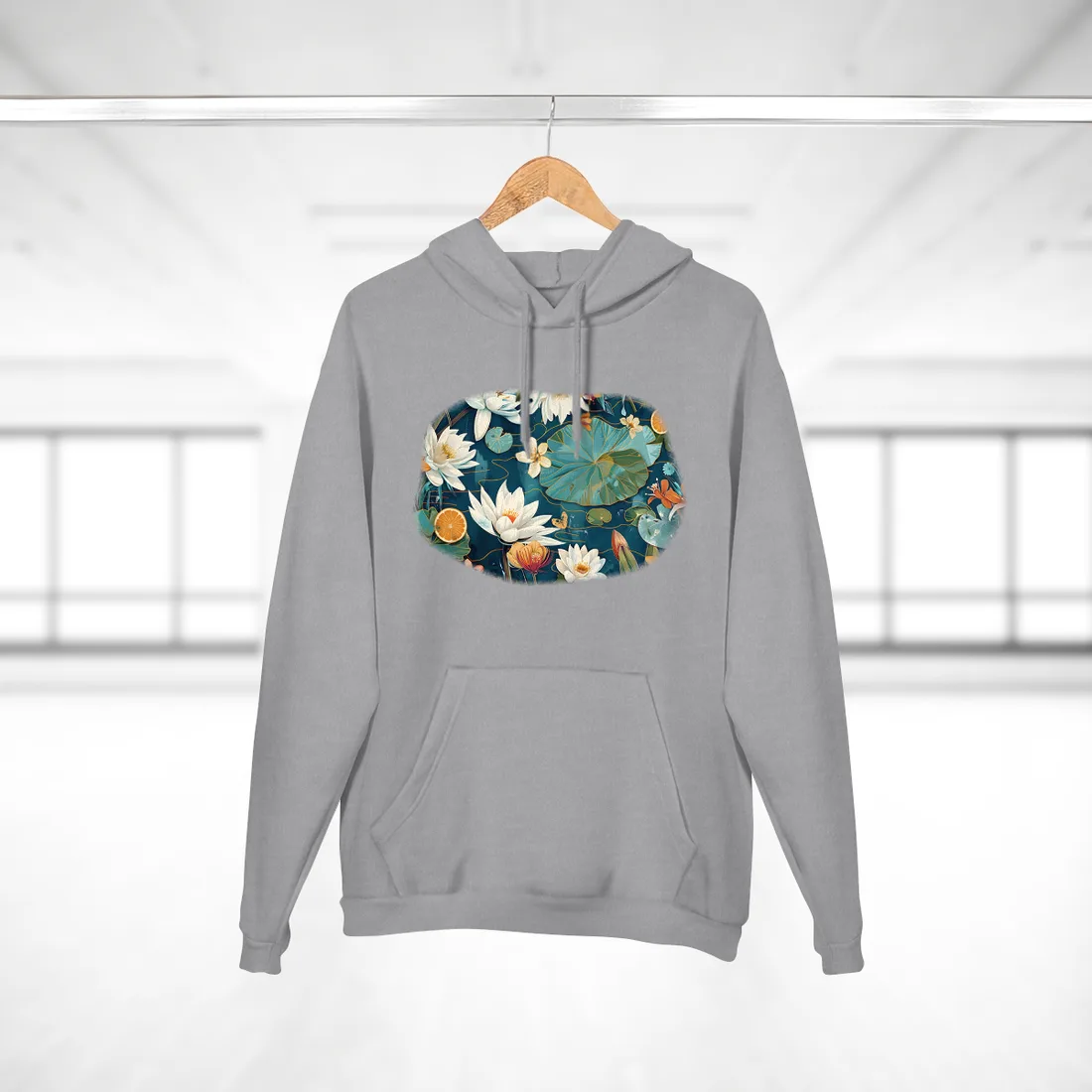 Florida's Colorful Counties: A Visual Map Guide - Hoodie (Heather Grey)