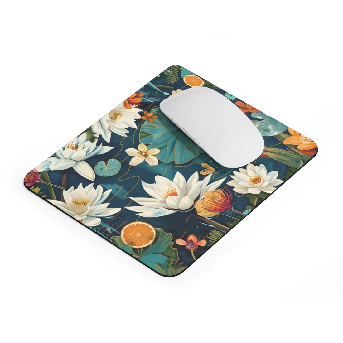 Florida's Colorful Counties: A Visual Map Guide - Mouse Pad