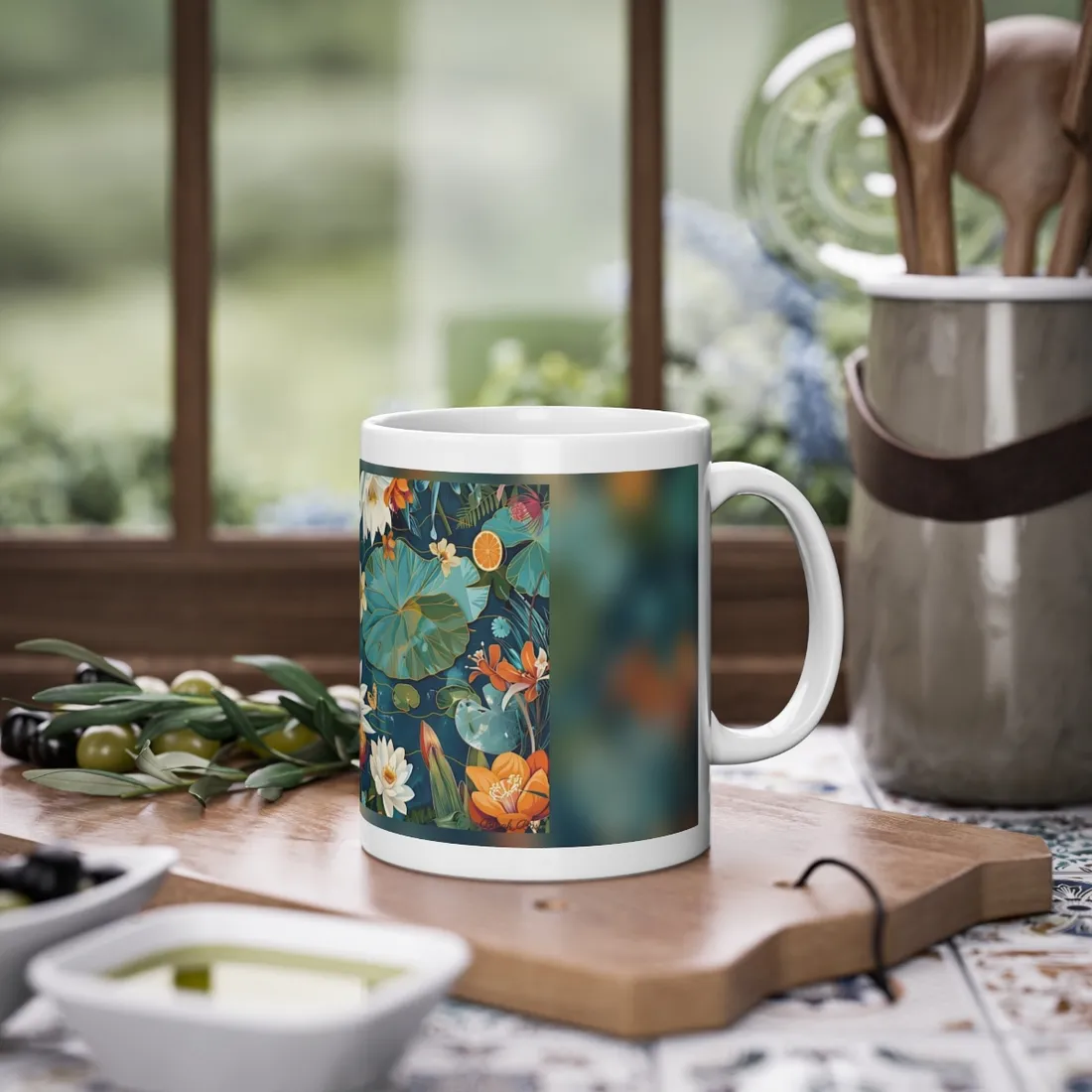 Florida's Colorful Counties: A Visual Map Guide - Mug