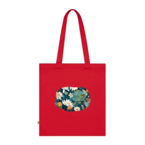 Water Lilies and Citrus Tote Bag