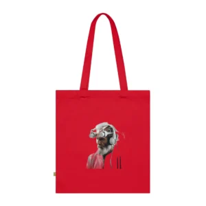 Thoughtful Man in Headset Tote Bag