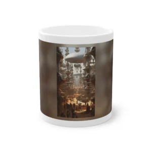 Futuristic Desert City Mug