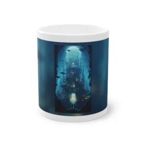 Underwater Tower City Mug