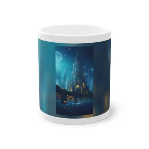 Luminous Spired Sea City Mug