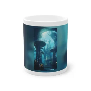 Underwater City with Towers Mug