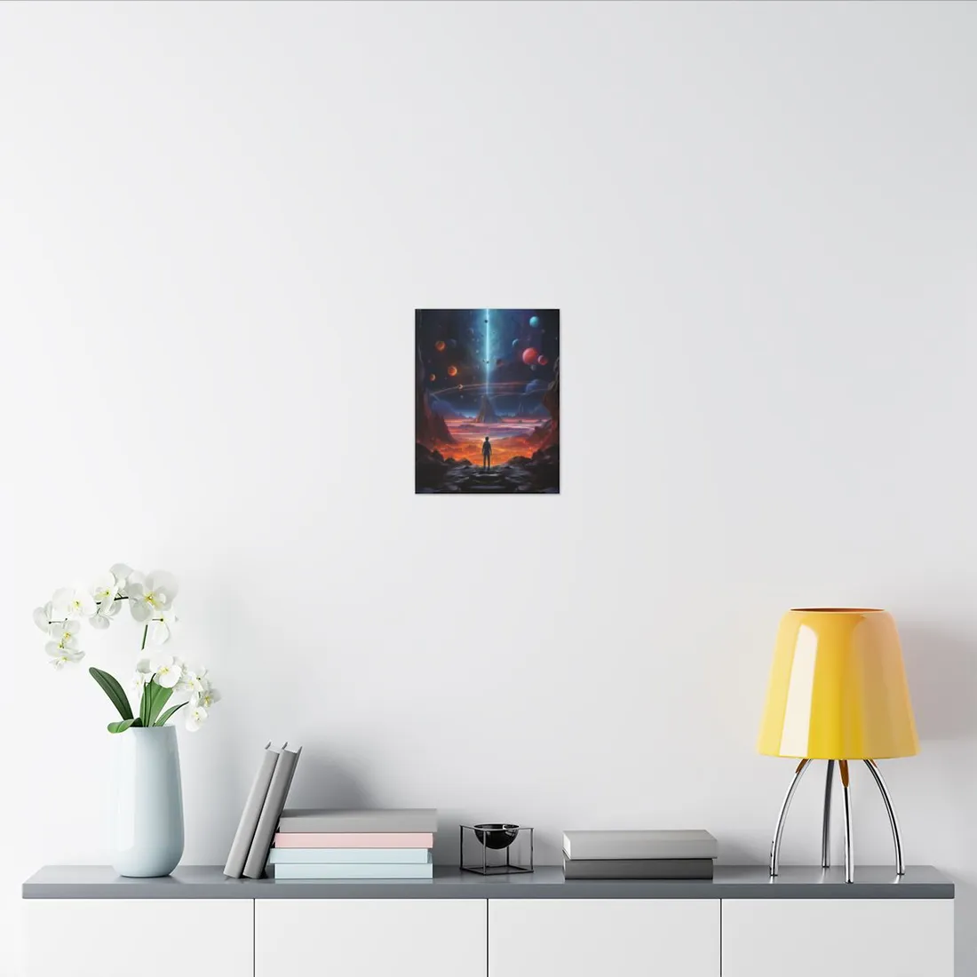 Futuristic Wilderness Explorer - Canvas