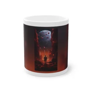 Astronaut in Red Canyon Mug