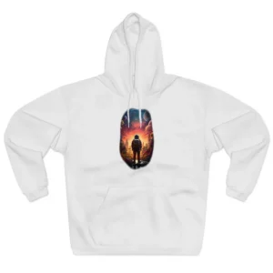 Astronaut Facing Alien Planets Hoodie
