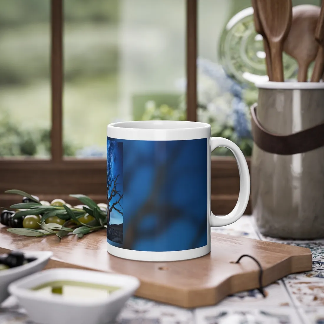 Galactic Stargazing: Explore the Milky Way Night Sky - Mug